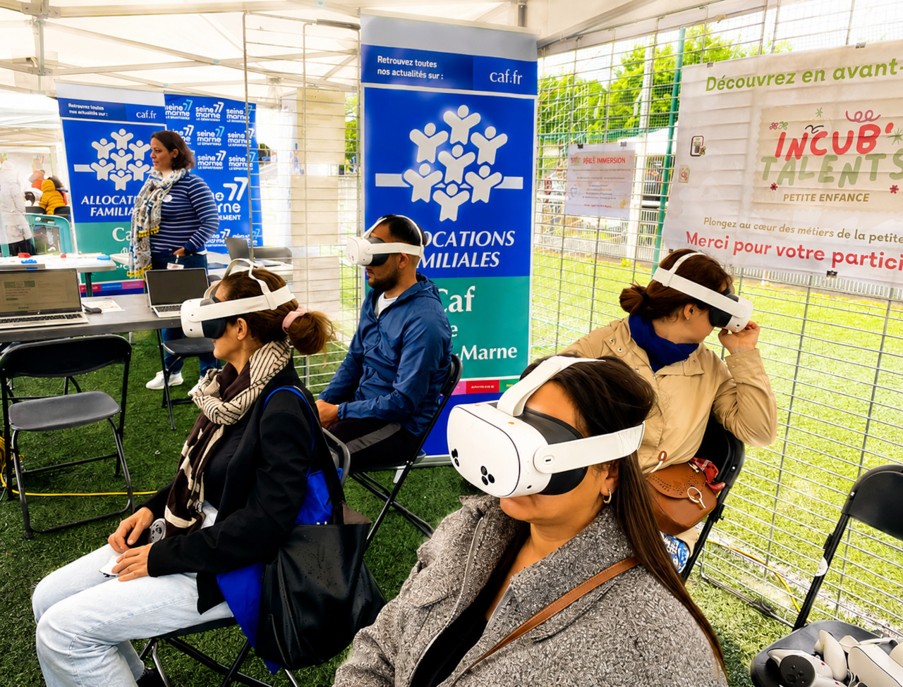 Immersion en réalité virtuelle